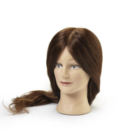 Foto Manekena galva frizieriem ar poniju XL